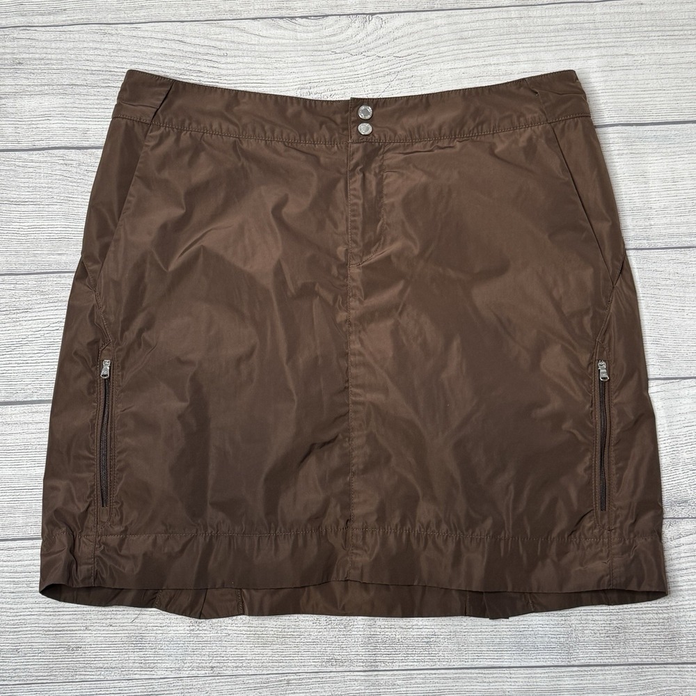 Ralph Lauren Golf Chocolate Brown Mini Skort Women's Size 6 Performance